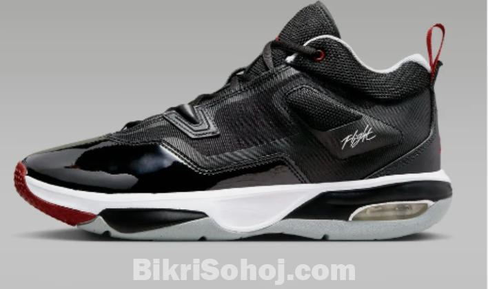 Nike air Jordan flight black red and white